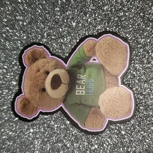TOY WATERPOOF Sticker Teddybear ART